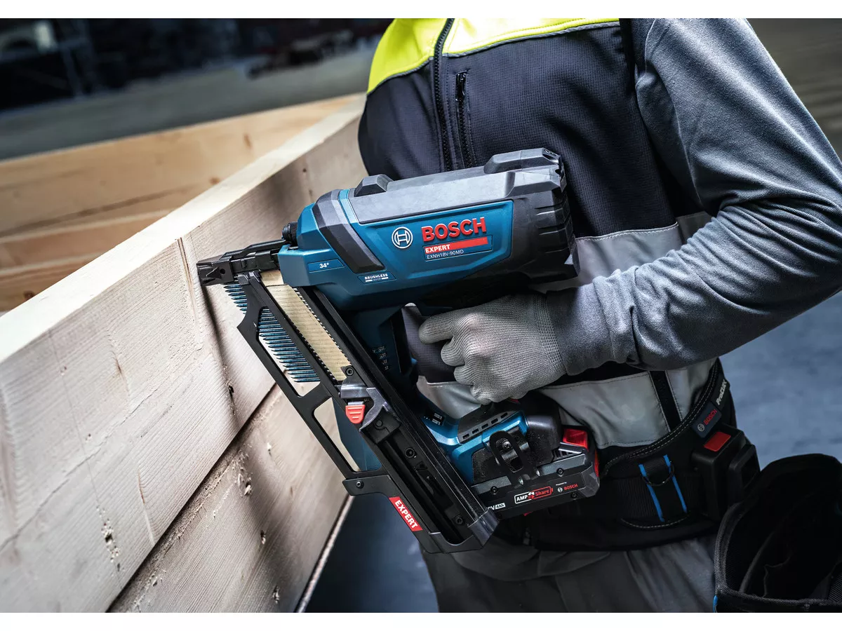 cloueur sans-fil EXPERT EXNH18V-90MD BOSCH solo + XL-BOXX